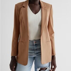 Express Columnist Open Front Blazer